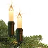 Hellum Weihnachtsbaum Lichterkette Außen, 15 weiße Kerzen Produktbild-Vorschau 6