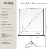 Stativ pro promítací plátno - 203 x 203 cm Náhled obrázku produktu 11