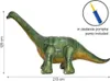 Folienballon „Dino Brachiosaurus“ 213 x 86 x 129 cm – Godan Produktbild-Vorschau 1