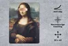 MuchoWow® Mauspad Mousepad Mona Lisa - Da Vinci - Roségold Produktbild-Vorschau 2