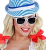 Lunettes bavaroises   bleu blanc - Accessoire pour l' Voir les images du produit 3