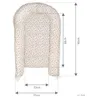 PIMKO Babynest 2seitig Minky Babynestchen für Baby Produktbild-Vorschau 6
