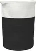 vidaXL Panier de rangement noir et blanc 49x65 cm coton Voir les images du produit 1