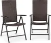 Estoril Gartenstuhl Polyrattan Aluminium 8-Stufen klappbar Produktbild-Vorschau 8