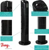 JUNG TVE22 Turmventilator 76cm Schwarz – Leiser (48dBA) & Produktbild-Vorschau 5