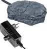 A reptile heating rock and its temperature control unit are shown against a white background. Anteprima dell’immagine prodotto