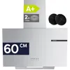 CIARRA Kopffreihaube, Schräge Dunstabzugshaube, 580 m³/h Produktbild-Vorschau 1