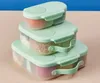 b.box Snackbox Spearmint, auslaufsicher, 2 Fächer, flexible Produktbild-Vorschau 4