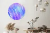 MuchoWow® Aluminium Wandkreis Neon - Edelsteine - Achat Ø Produktbild-Vorschau 2