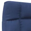 vidaXL Bodenstuhl Faltbar Blau Stoff Produktbild-Vorschau 7