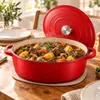 Gusseisen Bräter Oval 28,5 cm 4L mit Deckel, emailliert, Produktbild-Vorschau 5