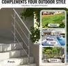 VEVOR handrails voor buitentrap, 47,2 inch lengte, 3 Productafbeelding-voorbeeld 7
