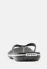 A single black Crocs flip-flop is shown from the back on a white background. Produktbild-Vorschau