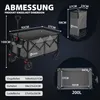 Sekey XXL 200KG Belastbar Bollerwagen Faltbar mit Produktbild-Vorschau 8