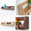 Garderobenleiste 76cm Massiv Bambus Farbe Espresso Produktbild-Vorschau 4