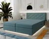Americká postel 180x200 ROSIE 3 - tyrkysová Náhled obrázku produktu 1