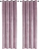 Samt Vorhang 2er Set Ösen Altrosa 140x145 cm Verdunkelung  Produktbild-Vorschau 1
