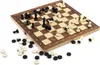Jeu d'échecs 3 en 1 Jeu d'échecs magnétique en bois 34 cm Voir les images du produit 11