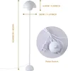Klassische weiße Stehlampe im nordischen Design mit Produktbild-Vorschau 3