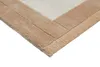 Eckansicht vom Wollteppich in beige, schlichtes Design
 Produktbild-Vorschau
