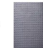 A close-up, top-down view of a gray, textured rug with a wavy pattern. Produktbild-Vorschau
