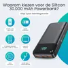 Siltcon Schnelllade-Powerbank 30000 mAh – 22,5 W – USB-C Produktbild-Vorschau 2