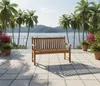 Lesli Living Landhausbank Cardiff 130 cm Teak C-Grade Produktbild-Vorschau 12