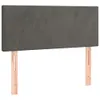 vidaXL Kopfteil Dunkelgrau 90x5x78/88 cm Samt -  Kopf- & Produktbild-Vorschau 11