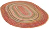 Salsa Juteteppich Oval Bunt – Handgefertigt aus Jute und Produktbild-Vorschau 2