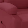 vidaXL Poltrona relax in Pelle finta rosso vino Anteprima dell’immagine prodotto 7