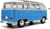 Solido 421186462 VW T1 Samba Bus 1962 blau weiß 1:18 Produktbild-Vorschau 4