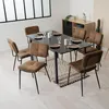 Meubles Cosy Ausziehbarer Esstisch im Industrial-Stil fš¹r Produktbild-Vorschau 8