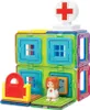 MAGFORMERS Town Hospital 22 pezzi Anteprima dell’immagine prodotto 4