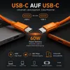 USB-C auf USB-C Kabel 60W für iPhone 17/16/15 Pro Max, iPad Produktbild-Vorschau 2
