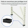 FLEXISPOT Établi en acier, table de travail avec parois Voir les images du produit 11