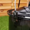 Padella smaltata Ambiance con coperchio per barbecue Ø 20 Anteprima dell’immagine prodotto 4