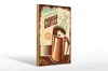Holzschild Retro 20x30cm Kaffee fresh brewed Coffee Produktbild-Vorschau 1