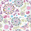 MuchoWow® Mauspad Mousepad Regenbogen - Blumen - Produktbild-Vorschau 1