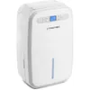 A white dehumidifier with a digital display and a water level indicator. Produktbild-Vorschau
