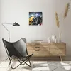 Wanduhr - Quadrat - Glasuhr - Architektur Industrie Nacht Produktbild-Vorschau 6