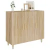 vidaXL Příborník Sonoma dub 90x34x80 cm materiál na bázi Náhled obrázku produktu 8