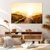 Bild auf Leinwand - Leinwandbild - Sonnenaufgang Welle Produktbild-Vorschau 7