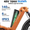 F6 BOOST Bici elettrica pieghevole per adulti, 250 W, Anteprima dell’immagine prodotto 6