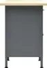 vidaXL Table de travail noire 160 x 60 x 85 cm acier Voir les images du produit 4