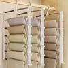 Fortuna Lai 3 Stück Hosenbügel Platzsparend,6-Lagiger Produktbild-Vorschau 1