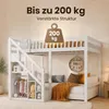 Dvoupatrová postel INONEFT, 90x200 cm, s ochranou proti Náhled obrázku produktu 11