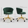 Vinsetto Ergonomischer Bürostuhl mit Teddyfleece-Bezug, Produktbild-Vorschau 5