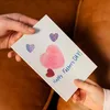 Glitzer Herz Sticker Rolle, 500 Stück Bunte Sticker Herzen Produktbild-Vorschau 4