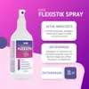 A product shot of a spray bottle with accompanying marketing text and graphics. Produktbild-Vorschau