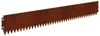 vidaXL Rasenkante 10 stk. 103 x 15 cm Stahl Rostoptik Produktbild-Vorschau 1